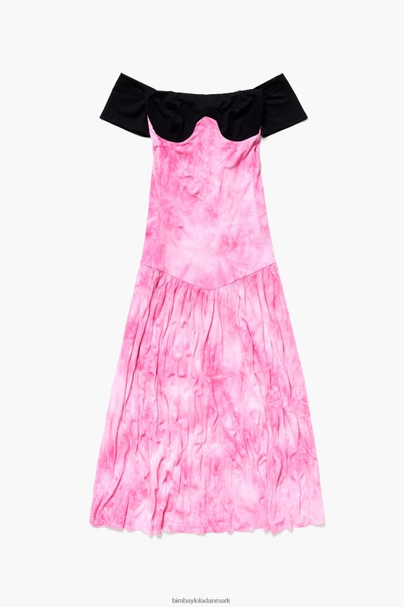 Bimba Y Lola flydende midikjole 46TD4J189lyserød