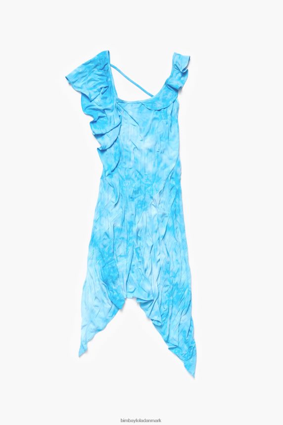 Bimba Y Lola flydende midikjole 46TD4J191blå