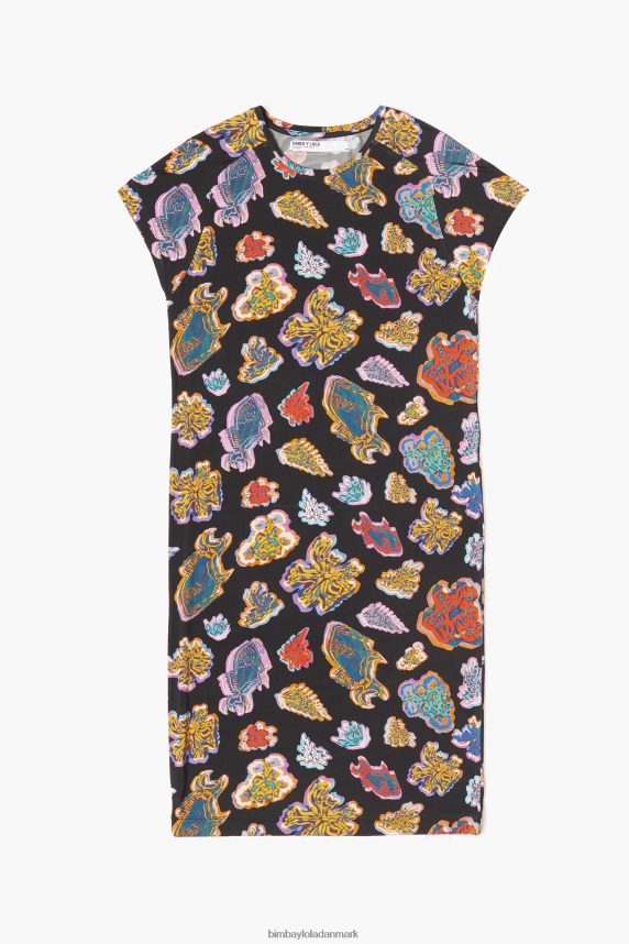 Bimba Y Lola kort fiskehavkjole 46TD4J173sort