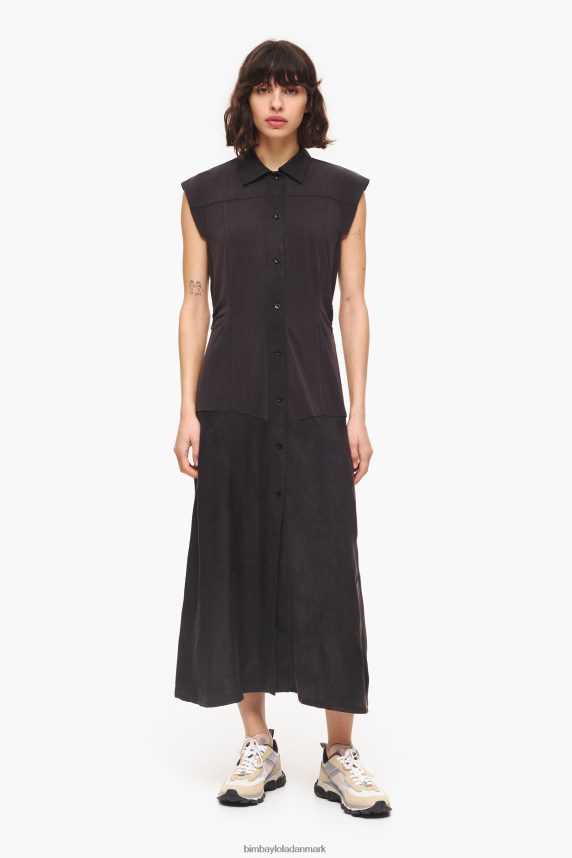 Bimba Y Lola lang kjole 46TD4J227sort