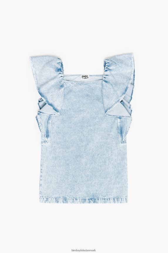 Bimba Y Lola let denim minikjole 46TD4J213blå