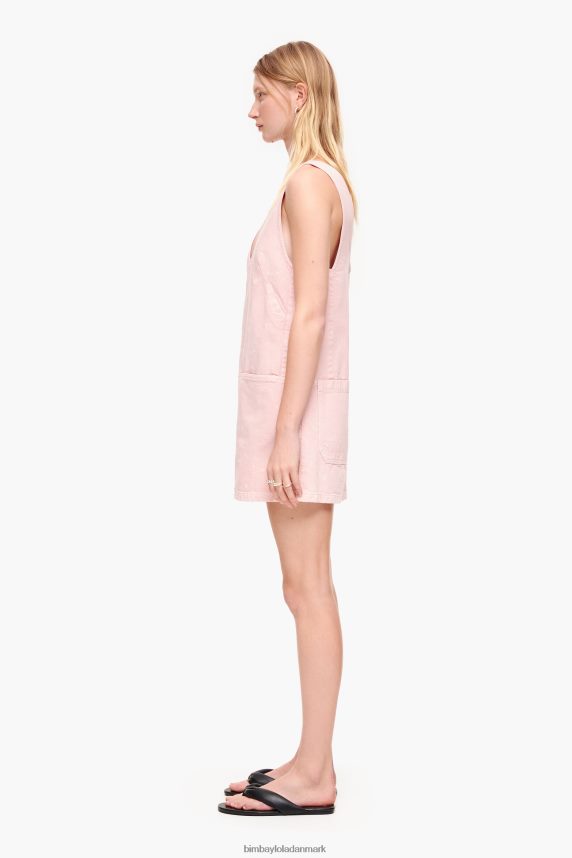 Bimba Y Lola let kort denimkjole 46TD4J192lyserød