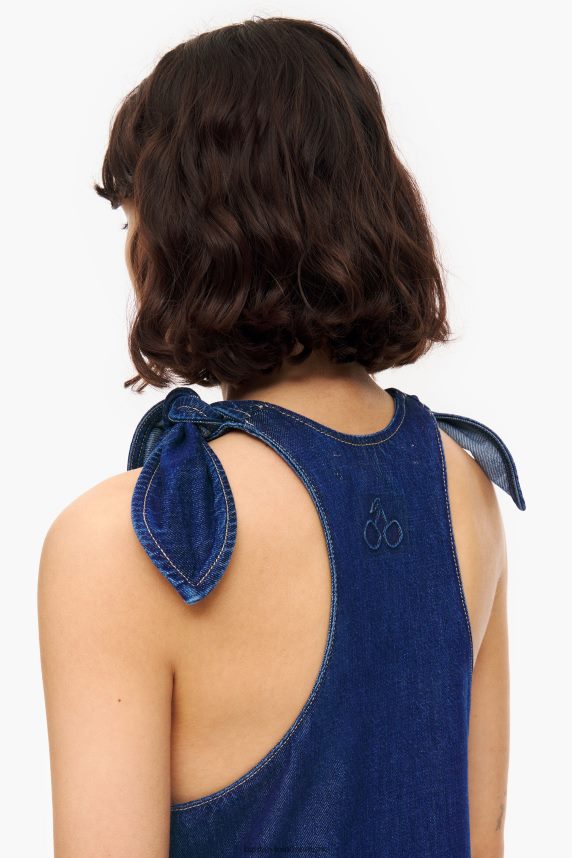 Bimba Y Lola mørk a-line denimkjole 46TD4J202blå