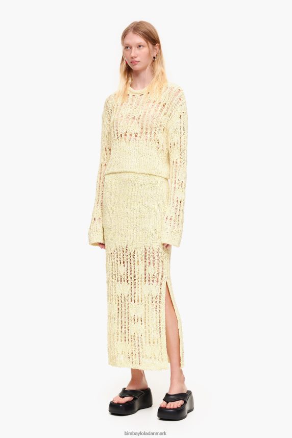 Bimba Y Lola midi strik nederdel 46TD4J461lime grøn