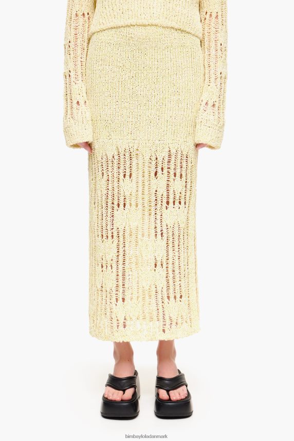 Bimba Y Lola midi strik nederdel 46TD4J461lime grøn