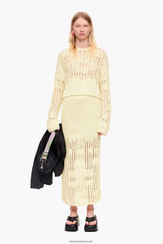 Bimba Y Lola midi strik nederdel 46TD4J461lime grøn