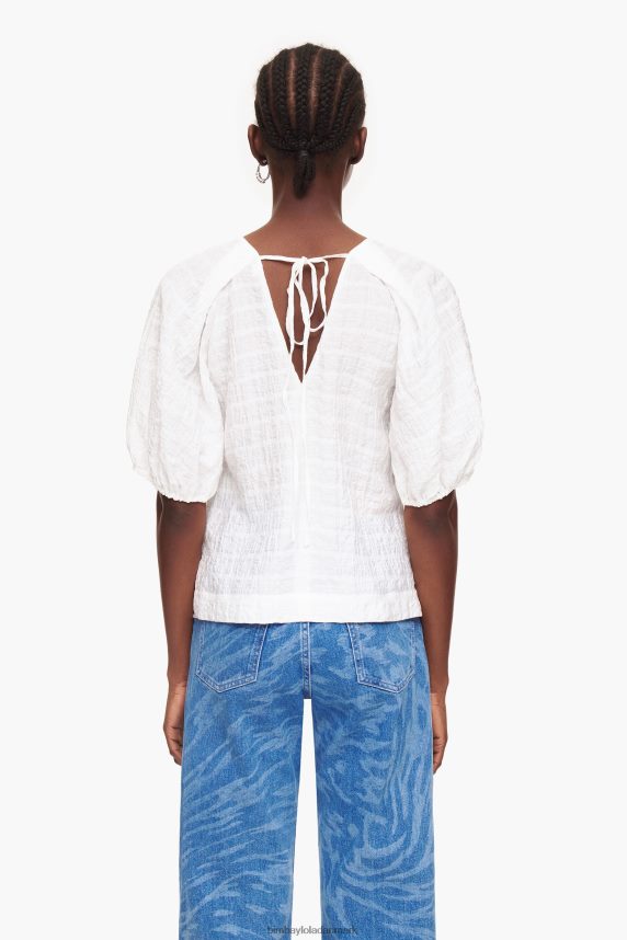 Bimba Y Lola kort bluse 46TD4J348elfenben