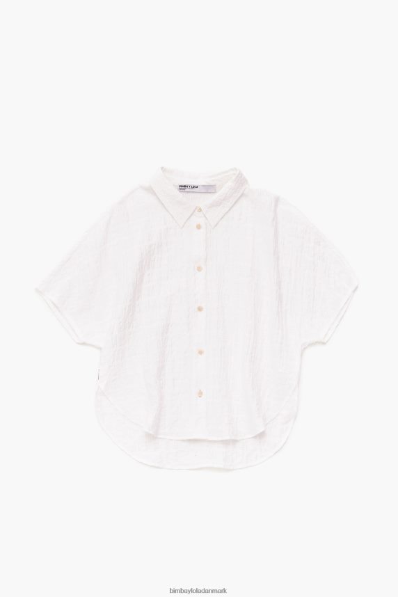 Bimba Y Lola kort skjorte 46TD4J327elfenben
