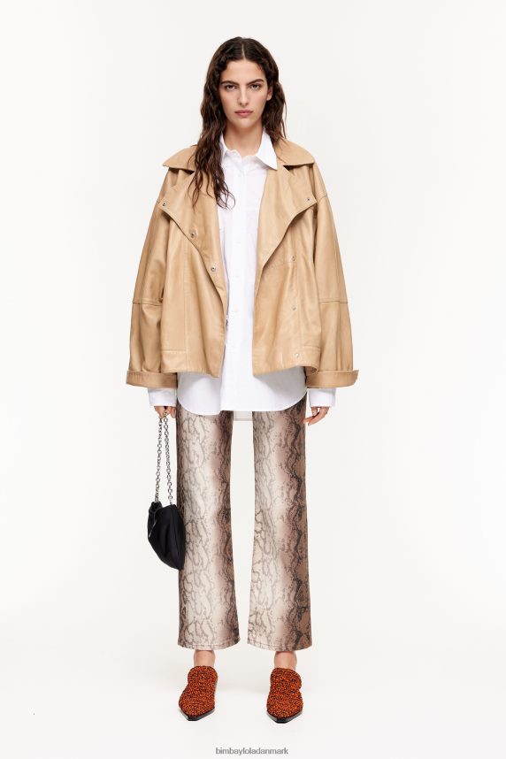 Bimba Y Lola poplin oversize skjorte 46TD4J333hvid