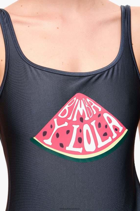 Bimba Y Lola badedragt med vandmelon logo 46TD4J885antracit