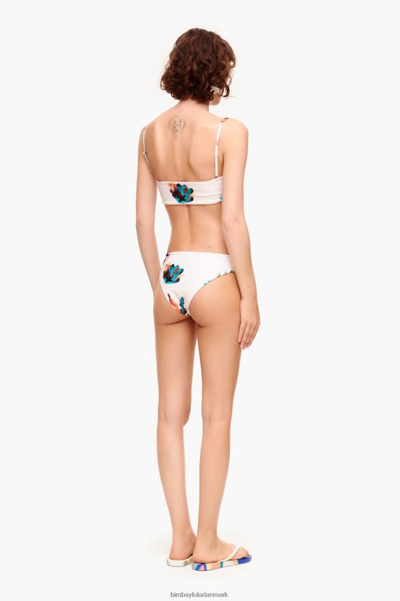 Bimba Y Lola bikini med koralprint 46TD4J879hvid