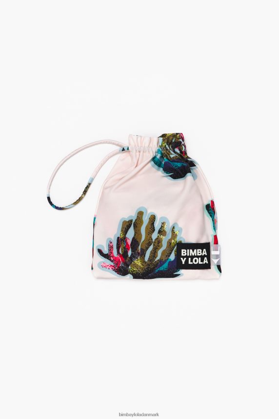 Bimba Y Lola bikini med koralprint 46TD4J879hvid