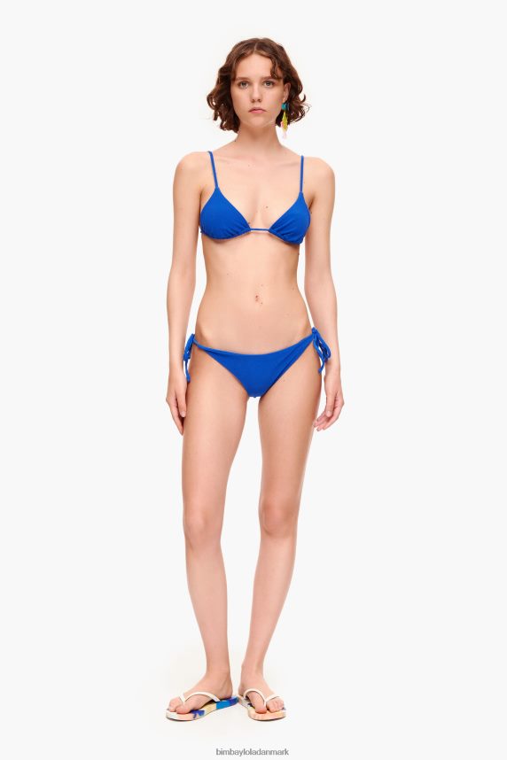 Bimba Y Lola tekstureret trekantet bikini 46TD4J887blå
