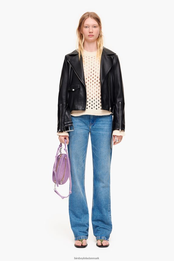 Bimba Y Lola åben striktrøje 46TD4J364ecru