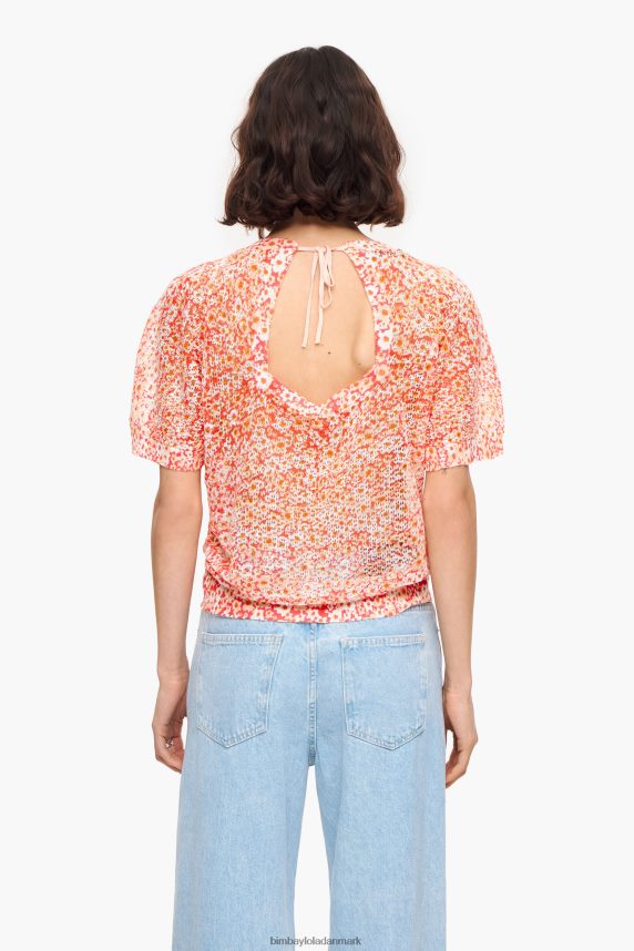 Bimba Y Lola blomster hør sweater med fuld print 46TD4J391nøgen