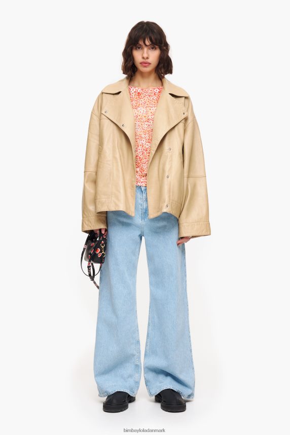 Bimba Y Lola blomster hør sweater med fuld print 46TD4J391nøgen