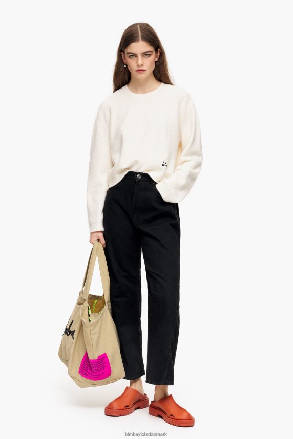 Bimba Y Lola bomuldstrøje 46TD4J375ecru