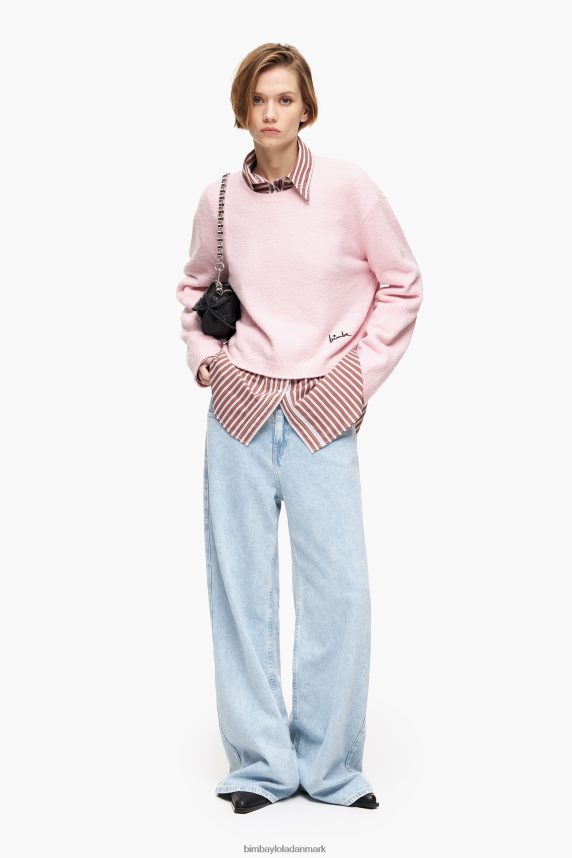 Bimba Y Lola bomuldstrøje 46TD4J376lyserød