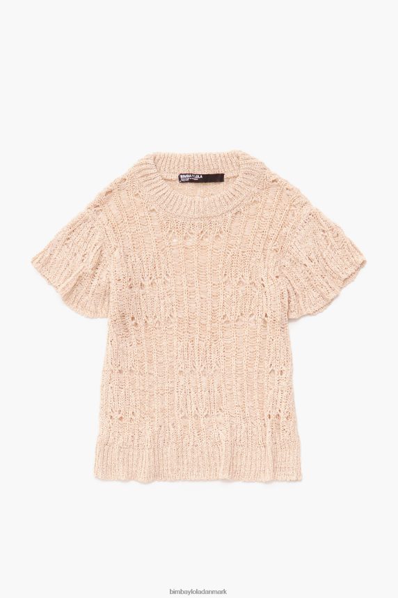 Bimba Y Lola gennembrudt sweater 46TD4J355sand