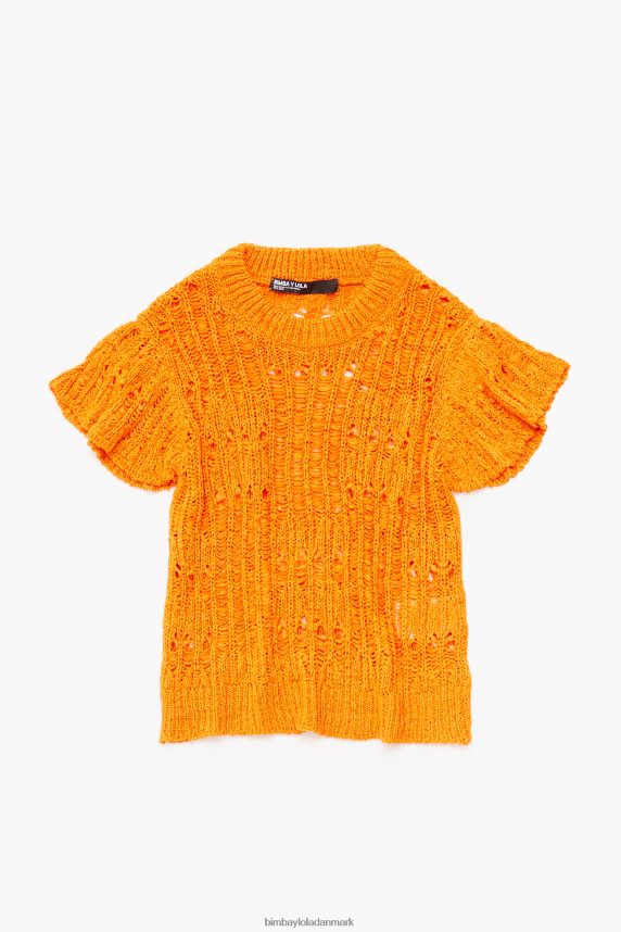 Bimba Y Lola gennembrudt sweater 46TD4J356orange