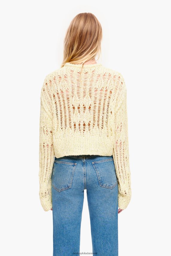 Bimba Y Lola gennembrudt sweater 46TD4J385lime grøn