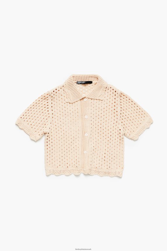 Bimba Y Lola hæklet sweater 46TD4J360sand