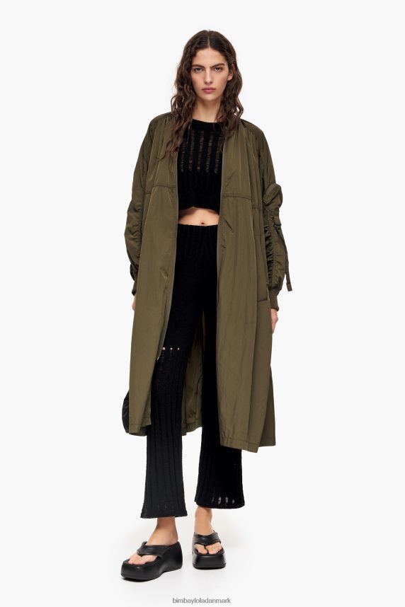 Bimba Y Lola ribstrikkede lige bukser 46TD4J389sort