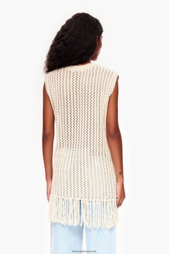 Bimba Y Lola strik vest 46TD4J351ecru