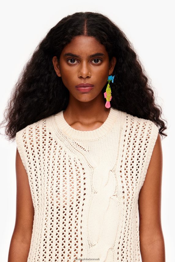 Bimba Y Lola strik vest 46TD4J351ecru