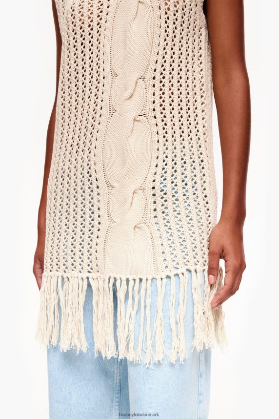 Bimba Y Lola strik vest 46TD4J351ecru