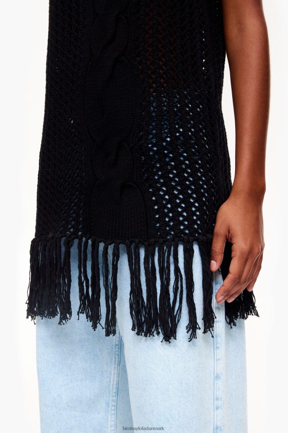 Bimba Y Lola strik vest 46TD4J352sort