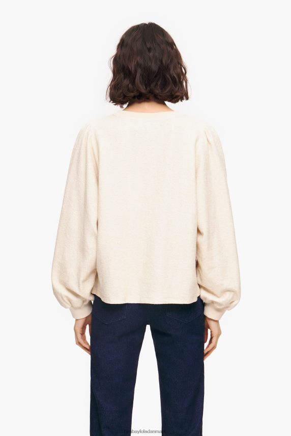 Bimba Y Lola boxy logo sweatshirt 46TD4J496sand