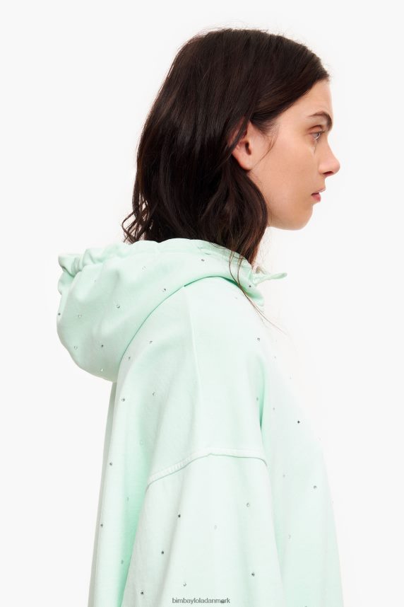 Bimba Y Lola glitrende sweatshirt 46TD4J501mynte