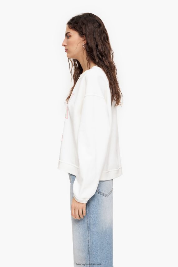 Bimba Y Lola logo sweatshirt 46TD4J499hvid