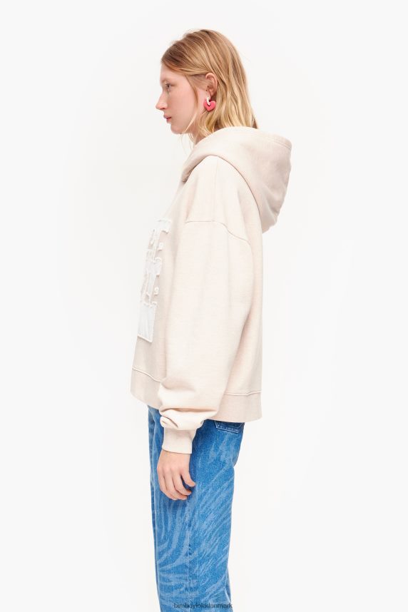 Bimba Y Lola sweatshirt i bomuld 46TD4J492elfenben