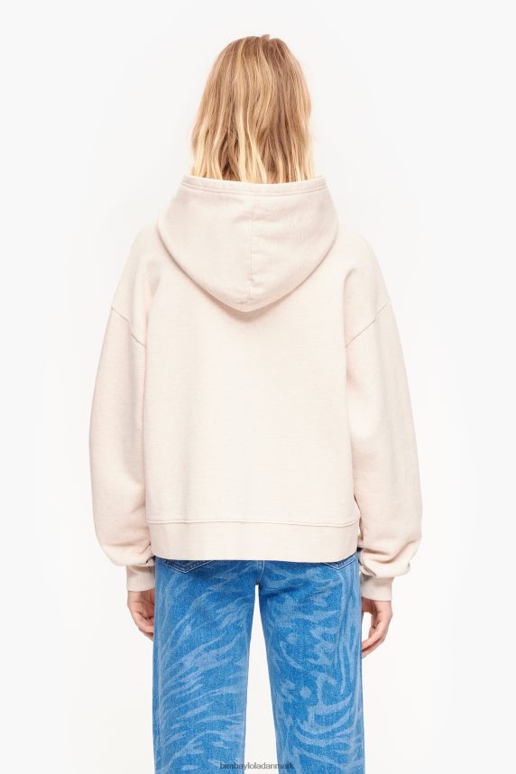 Bimba Y Lola sweatshirt i bomuld 46TD4J492elfenben