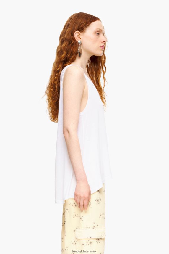 Bimba Y Lola a-line t-shirt 46TD4J316hvid