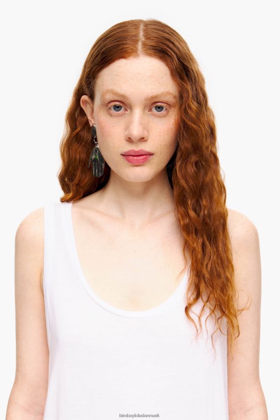 Bimba Y Lola a-line t-shirt 46TD4J316hvid