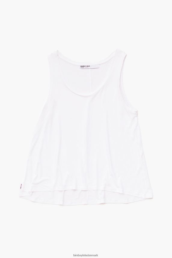 Bimba Y Lola a-line t-shirt 46TD4J316hvid