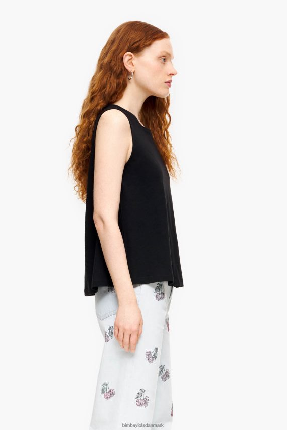 Bimba Y Lola bomuld t-shirt 46TD4J294sort