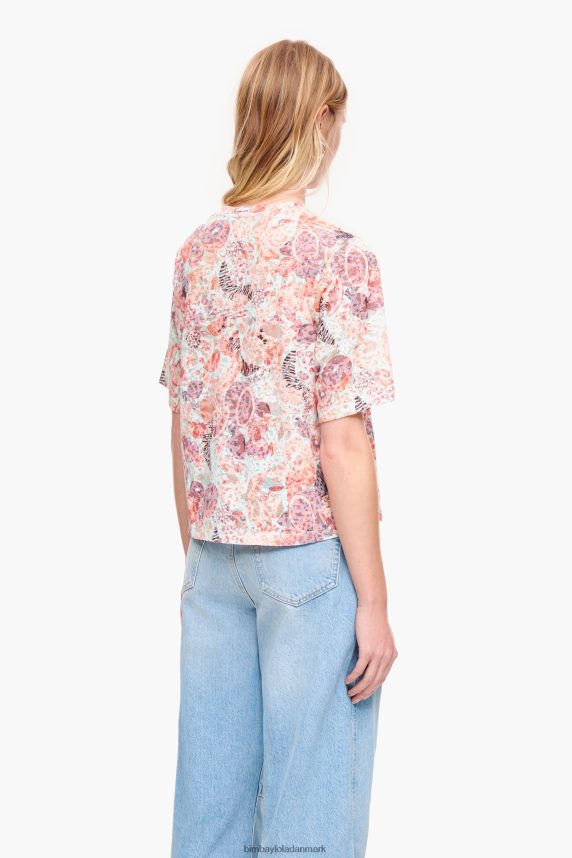 Bimba Y Lola boxy-t-shirt med fuld print 46TD4J291frugter