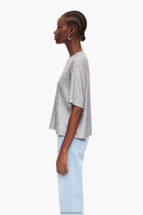 Bimba Y Lola folie t-shirt 46TD4J307flydende grå