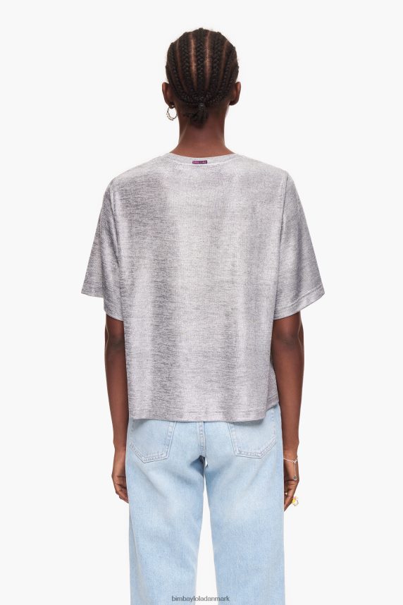 Bimba Y Lola folie t-shirt 46TD4J307flydende grå