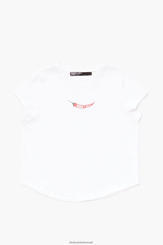 Bimba Y Lola guindilla t-shirt 46TD4J246hvid