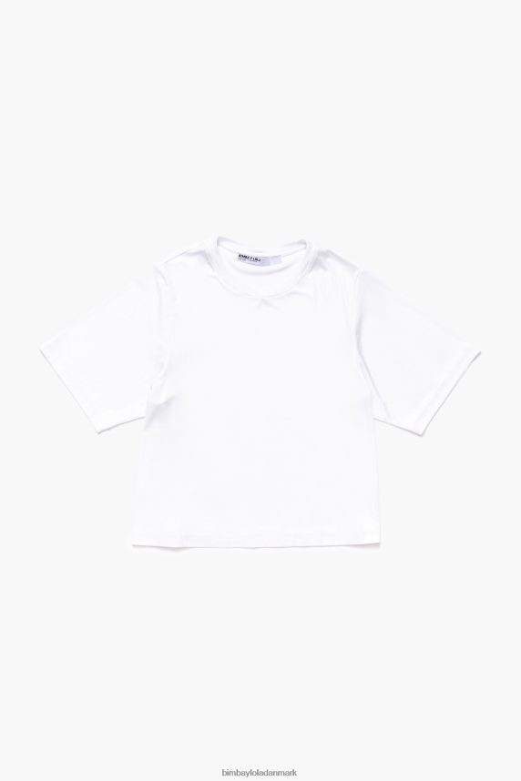 Bimba Y Lola kort flydende t-shirt 46TD4J310hvid