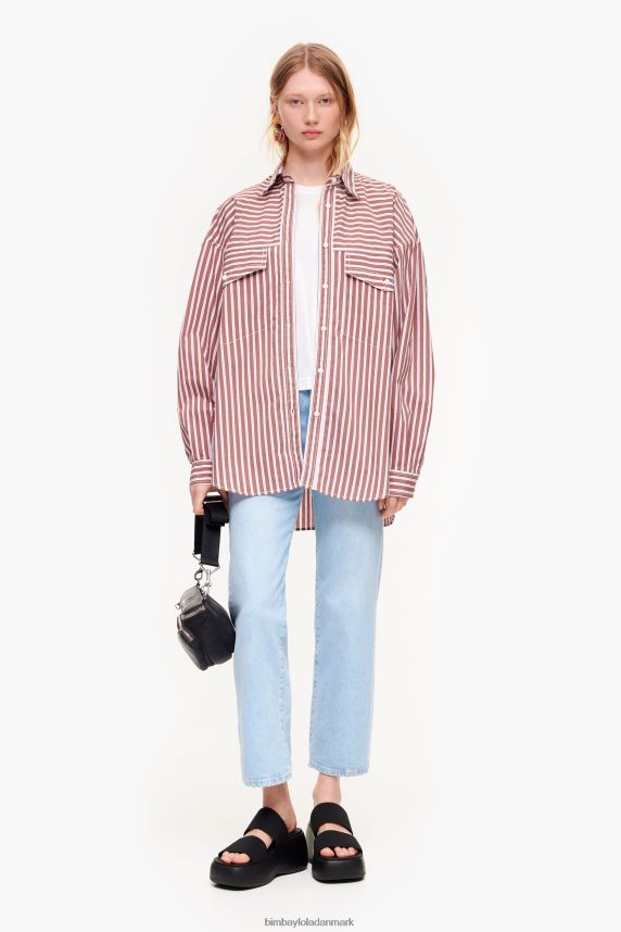 Bimba Y Lola kort flydende t-shirt 46TD4J310hvid