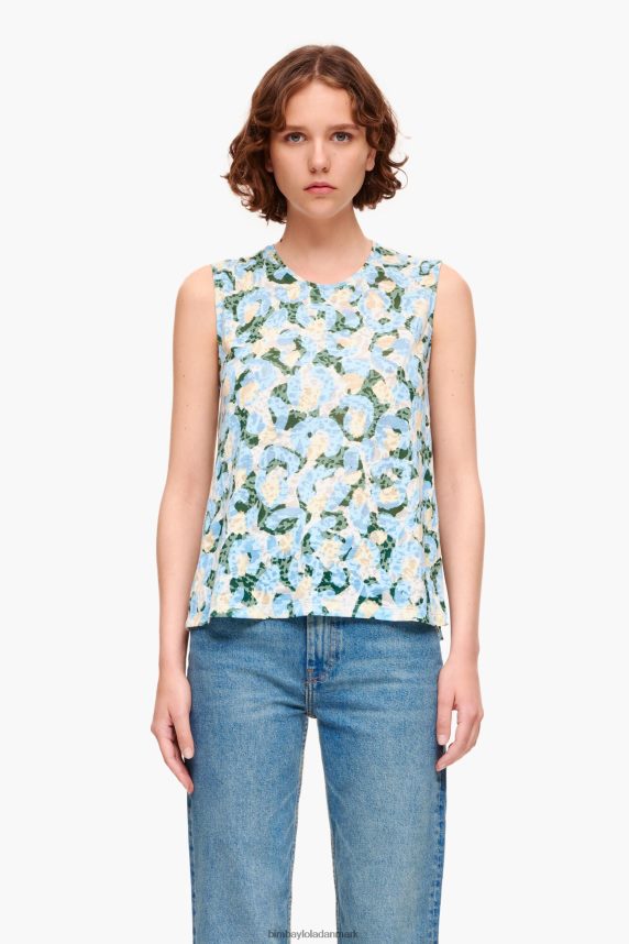 Bimba Y Lola let dyrebørste t-shirt 46TD4J292blå