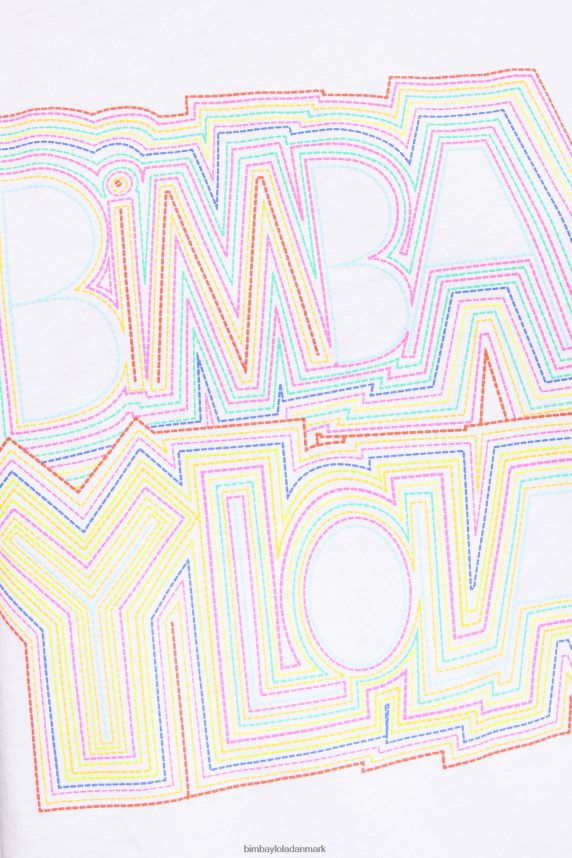 Bimba Y Lola logo t-shirt 46TD4J258hvid