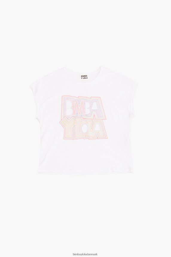 Bimba Y Lola logo t-shirt 46TD4J258hvid