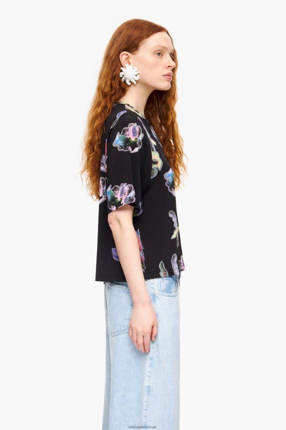 Bimba Y Lola mørk koral t-shirt 46TD4J266grå